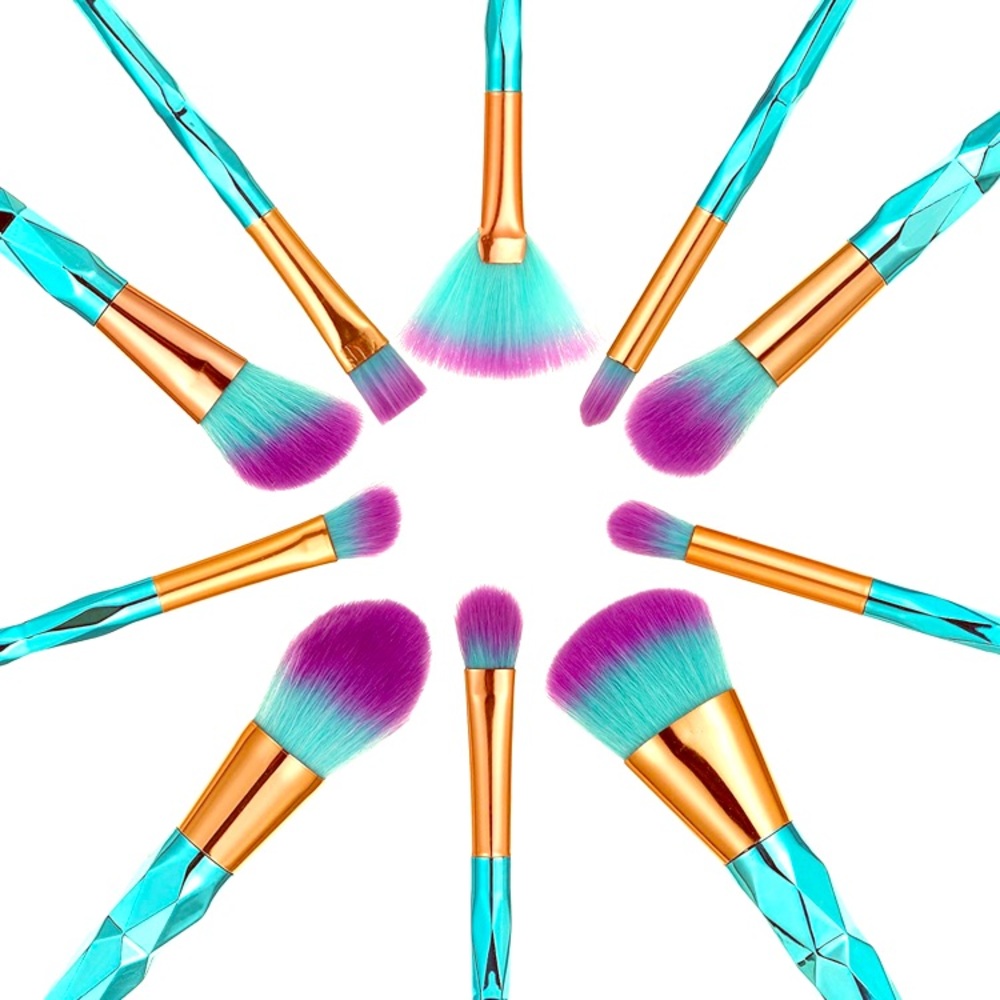 Dr. Q Cosmetic 12 Count Cosmetic Brushes